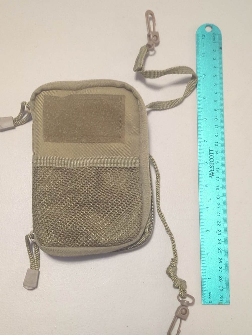 Echo-Sigma, Tactical Toiletry Or Daily Carry Pouch — Tan Travel Organizer